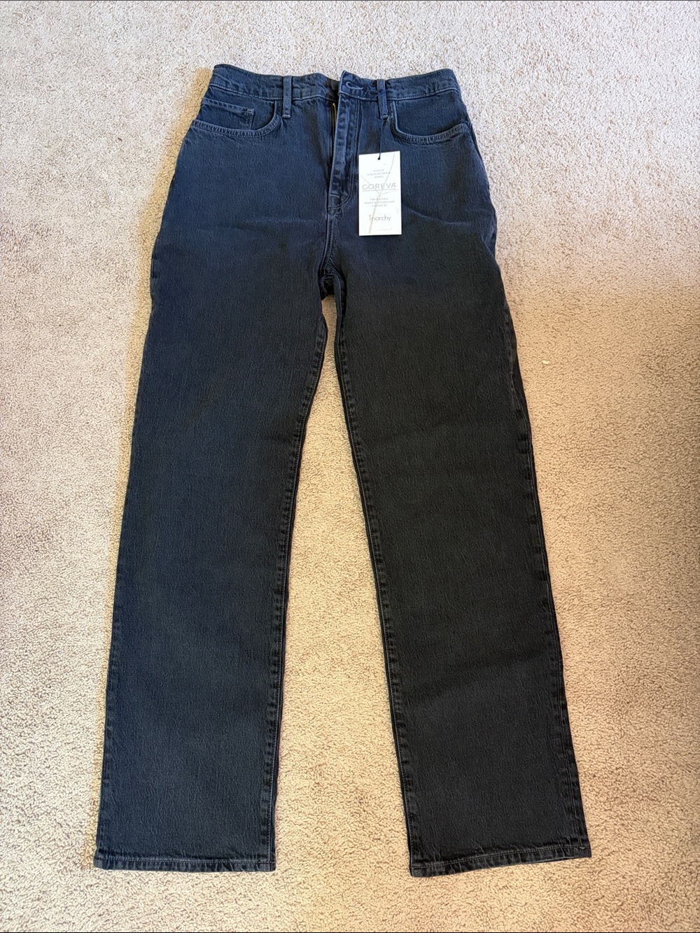 Triarchy High Waist Black Jeans 29